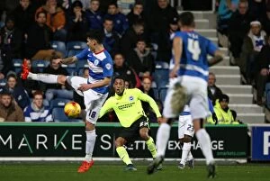 Images Dated 15th December 2015: Decisive Moment: QPR vs. Brighton & Hove Albion in Sky Bet Championship (12/15/2015)