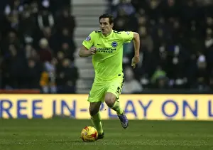 Derby County 12DEC15 Prints: Decisive Moment: Sky Bet Championship Clash between Derby County and Brighton & Hove Albion (12/12/2015)