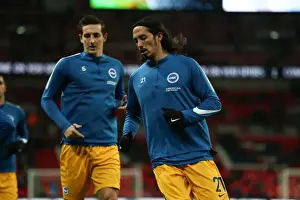 Tottenham Hotspur 13DEC17 Prints: Decisive Moment at Wembley: Brighton and Hove Albion Stun Tottenham Hotspur in Premier League Thriller