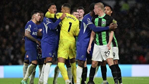 Images Dated 3rd December 2023: Decisive Moments: Chelsea vs. Brighton & Hove Albion at Stamford Bridge (03DEC23)