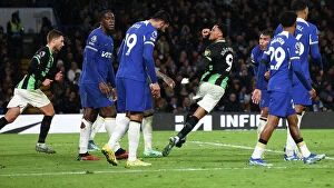 Images Dated 3rd December 2023: Decisive Moments: Chelsea vs. Brighton & Hove Albion at Stamford Bridge (03DEC23)