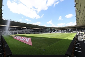 Derby County vs. Brighton and Hove Albion: EFL Sky Bet Championship Clash at iPro Stadium (06AUG16) - Intense Action from Championship Showdown