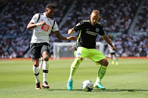 Derby County vs. Brighton and Hove Albion: EFL Sky Bet Championship Clash at iPro Stadium (06AUG16) - Intense Action from Championship Showdown