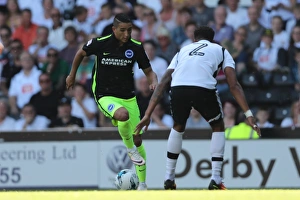 Derby County vs. Brighton and Hove Albion: EFL Sky Bet Championship Clash at iPro Stadium (06AUG16) - Intense Action from the Championship Game