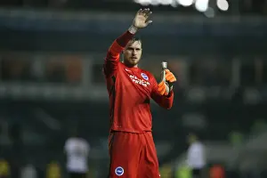 Derby County 12DEC15 Prints: Derby County vs. Brighton & Hove Albion: Intense Championship Clash at iPro Stadium (12DEC15)