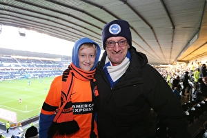 <b class=qtipBold><figcaption>Derby Co v Brighton and Hove Albion</figcaption></b><br>Albion fans during the Sky Bet Championship match between Derby County and Brighton and Hove Albion at the iPro Stadium, Derby, England on 6th December 2014.<br><em>© A©Brighton and Hove Albion</em> Derby Co v Brighton and Hove Albion