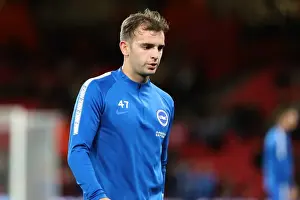 AFC Bournemouth 19SEP17 Prints: Desmond Hutchinson of Brighton and Hove Albion in Action against AFC Bournemouth in the EFL Cup