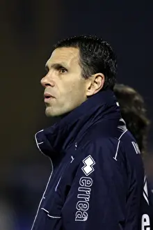 Season 2009-10 Prints: Determined Gus Poyet: Brighton and Hove Albion FC's Unyielding Coach