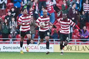 Doncaster Rovers - 03-03-12 Prints: Diof Scores Penalty: Doncaster Rovers 1-1 Brighton & Hove Albion (Npower Championship)