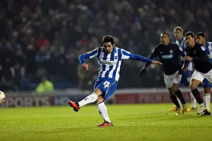 Blackburn Rovers - 12-02-2013 Prints: Dramatic Penalty by Vicente: Brighton & Hove Albion 1-1 Blackburn Rovers (February 12)