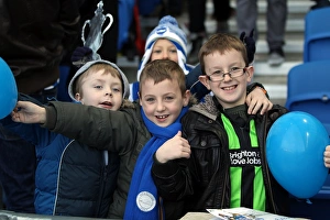 Arsenal - 26-01-2013 Prints: Electric Atmosphere: Brighton & Hove Albion FC's The Amex Stadium (2012-2013) - Unforgettable Crowd Moments