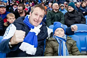 Crowd Shots At The Amex 2011-12 Prints: Electric Atmosphere at The Amex: Brighton & Hove Albion FC Crowd Shots (2011-12)
