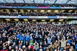 Crowd Shots At The Amex 2011-12 Prints: Electric Atmosphere at The Amex: Brighton & Hove Albion FC Crowd Shots (2011-12)