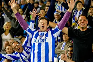 Sheffield Wednesday - 14-09-2012 Prints: Electric Atmosphere at The Amex: Brighton & Hove Albion FC Crowd Shots (2012-2013)