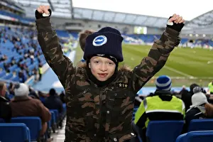 Huddersfield Town - 02-03-2013 Prints: Electric Atmosphere at The Amex: Brighton & Hove Albion FC Crowd Shots (2012-2013)