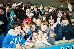 Crowd Shots At The Amex 2011-12 Prints: The Electric Atmosphere of Amex Stadium: Brighton & Hove Albion FC Crowd Shots (2011-12)
