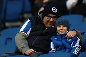 Hull City - 09-02-2013 Prints: Electric Atmosphere at Amex Stadium: Brighton & Hove Albion FC Crowd Shots (2012-13)