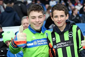 Huddersfield Town - 02-03-2013 Prints: Electric Atmosphere at The Amex Stadium: Brighton & Hove Albion FC Crowd Shots (2012-2013)