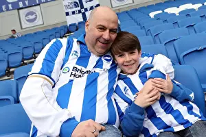 Crowd Shots At The Amex 2012-13 Prints: Electric Atmosphere at The Amex Stadium: Brighton & Hove Albion FC Crowd Shots (2012-2013)