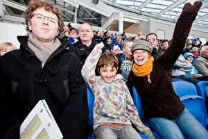 Crowd Shots at the Amex 2011-12 Collection: Electric Atmosphere: Brighton & Hove Albion Fans (2011-2012)