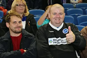 Sheffield Wednesday - 01-10-2013 Prints: Electric Atmosphere: Brighton & Hove Albion Fans in Full Force (Sheffield Wednesday)