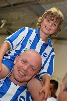 Crowd Shots At The Amex 2011-12 Prints: Electric Atmosphere: Brighton & Hove Albion FC Crowd Shots (2011-12) at The Amex