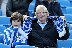 Blackpool - 20-04-2013 Prints: Electric Atmosphere: Brighton & Hove Albion FC Crowd Shots (2012-13) at The Amex