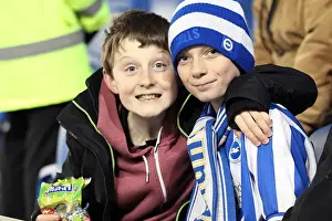 Blackburn Rovers - 12-02-2013 Prints: Electric Atmosphere: Brighton & Hove Albion FC Crowd Shots (2012-2013) at The Amex Stadium