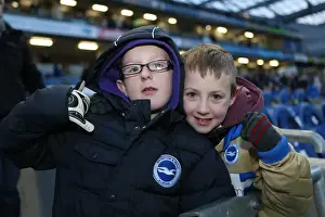 Charlton Athletic - 02-04-2013 Prints: Electric Atmosphere: Brighton & Hove Albion FC Crowd Shots (2012-2013) at The Amex Stadium