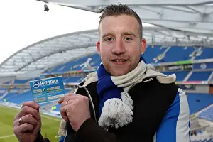 Burnley - 23-02-2013 Prints: Electric Atmosphere: Brighton & Hove Albion FC Crowd Shots at the Amex Stadium (2012-2013)
