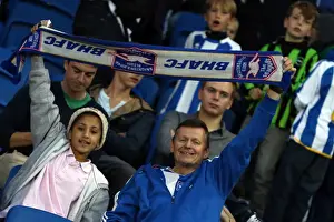 Electric Atmosphere: Brighton & Hove Albion FC Crowd Shots (Nottingham Forest Game, 2013-14 Season) - Amex Stadium