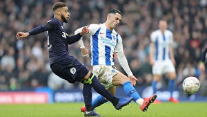 Images Dated 16th February 2019: Emirates FA Cup Fifth Round: Brighton & Hove Albion vs. Derby County Clash at American Express