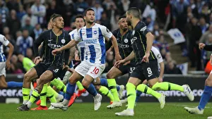 Emirates FA Cup Semi-Final: Manchester City vs. Brighton & Hove Albion Showdown at Wembley Stadium (06APR19)