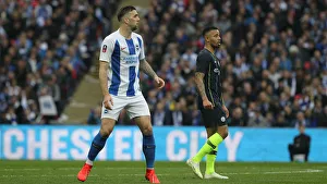 Emirates FA Cup Semi-Final: Manchester City vs. Brighton & Hove Albion Showdown at Wembley Stadium (06APR19)