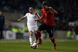 England @ The Amex Prints: England U21 vs Austria U21 at The Amex: A Showdown between Young Talents - March 25, 2013