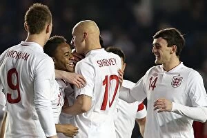 Images Dated 25th March 2013: England U21 vs Austria U21 at Brighton & Hove Albion's The Amex - March 25, 2013