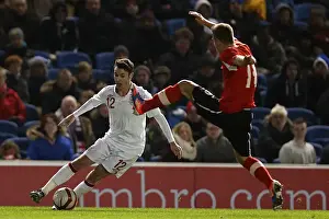 England @ The Amex Prints: England U21 vs Austria U21: Brighton And Hove Albion Host at The Amex - 25-03-2013