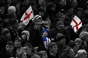 Images Dated 25th March 2013: England U21 vs Austria U21: International Clash at Brighton & Hove Albion's The Amex