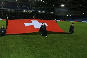 Images Dated 16th November 2015: England U21s vs Switzerland: Action-Packed Clash at Brighton