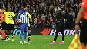 Scores A Goal 2 2 Prints: Europa League Showdown: Brighton & Hove Albion vs AEK Athens at the Amex (21SEP23)