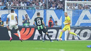 Europa League Showdown: Marseille vs. Brighton and Hove Albion at Velodrome Stadium (5 Oct. 2023)
