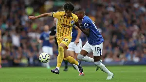 Pain Prints: Everton v Brighton and Hove Albion Premier League 17AUG24