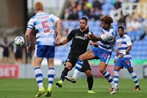 Images Dated 20th August 2016: Exciting Championship Showdown: Brighton and Hove Albion vs. Reading at Madejski Stadium