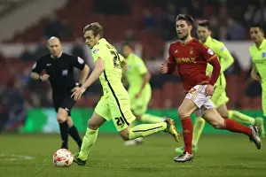 Exciting Championship Showdown: Brighton and Hove Albion vs. Nottingham Forest (11 April 2016)