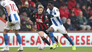 Images Dated 5th January 2019: FA Cup 3rd Round: Brighton and Hove Albion vs. AFC Bournemouth Clash at Vitality Stadium (05.01.19)
