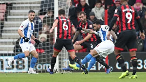 Images Dated 5th January 2019: FA Cup 3rd Round: Brighton and Hove Albion vs AFC Bournemouth Clash at Vitality Stadium (05.01.19)