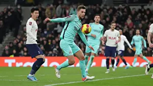 FA Cup 4th Round: Intense Clash between Tottenham and Brighton at Tottenham Hotspur Stadium (05FEB22)