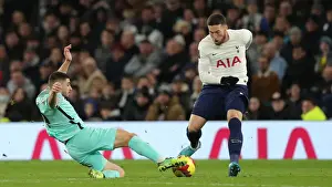 FA Cup 4th Round: Intense Clash between Tottenham and Brighton at Tottenham Hotspur Stadium (05FEB22)