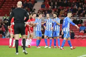 Images Dated 27th January 2018: FA Cup 4th Round: Middlesbrough vs. Brighton & Hove Albion Clash at Riverside Stadium (27Jan18)