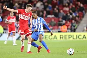 Images Dated 27th January 2018: FA Cup 4th Round: Middlesbrough vs. Brighton and Hove Albion Clash at Riverside Stadium (27Jan18)